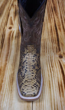 Load image into Gallery viewer, Tanner Mark Python Boot TMX200422 - Pull up Antique
