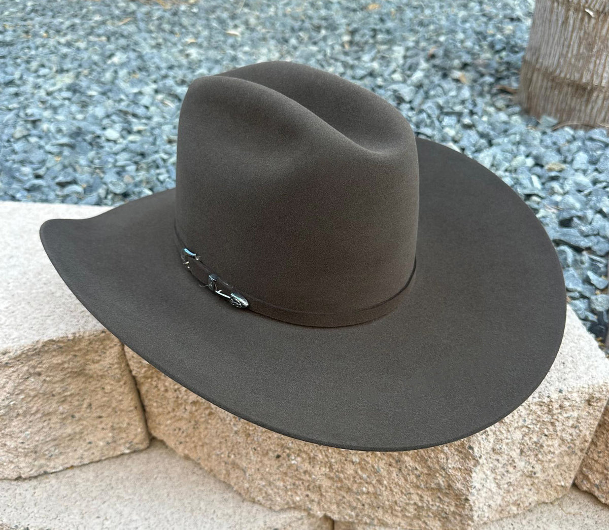 Resistol 6X Midnight Black Beaver Fur Felt Open Crown main image 1