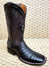 Load image into Gallery viewer, Cuadra Men’s Fuscus Caiman Belly Square Toe 3Z1OFY - PL Black
