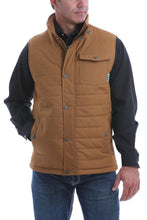 Load image into Gallery viewer, MENS CINCH QUILTED WAX COATED CANVAS VEST 1532001
