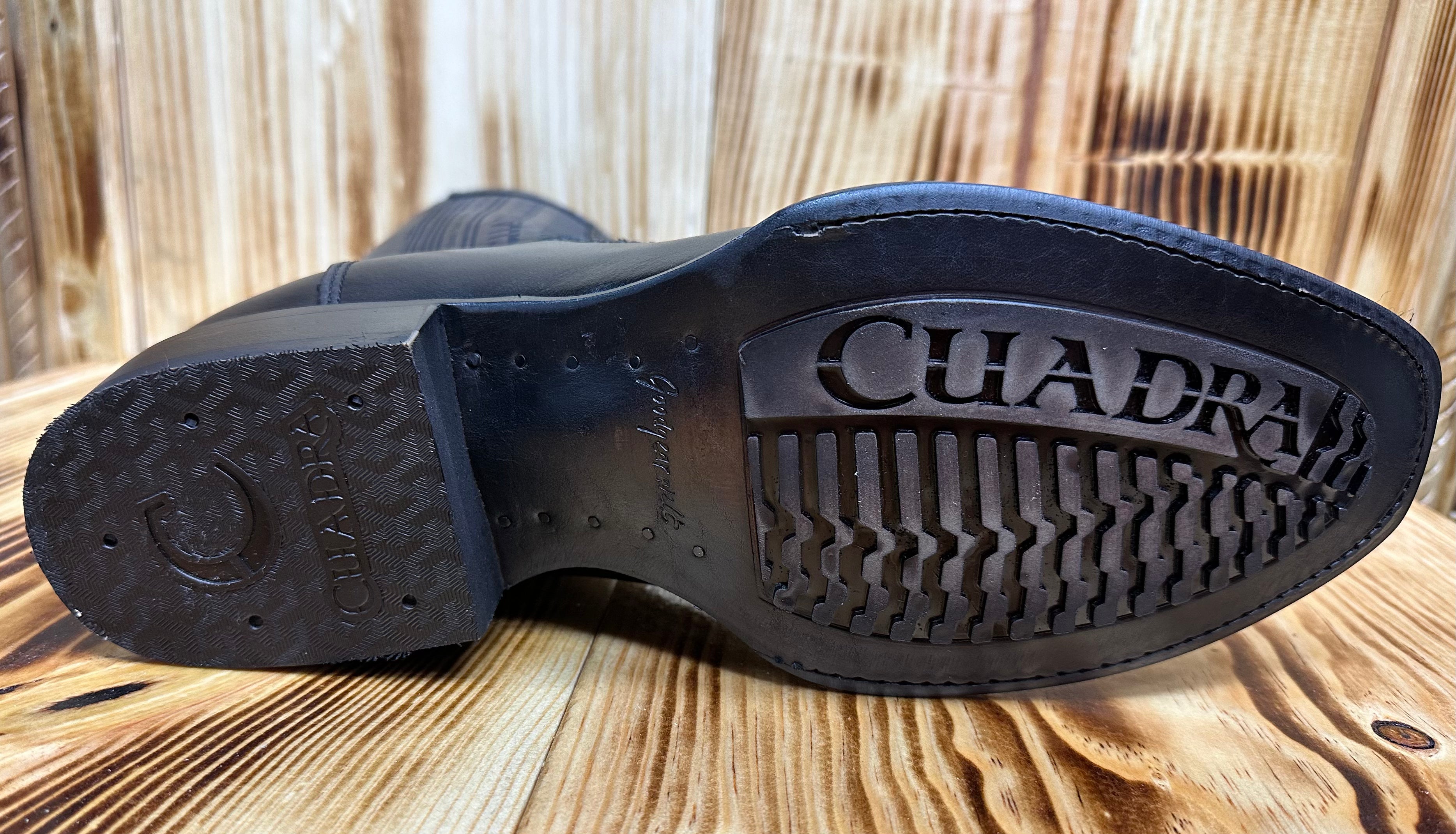 Cuadra Men’s Stingray Narrow Square Toe CU783 - Black