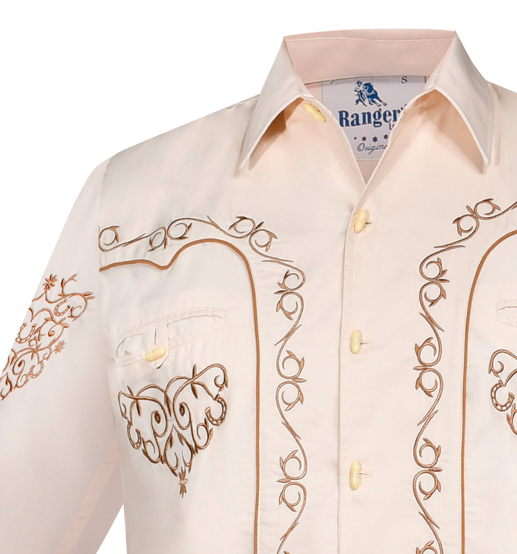 Camisa Charra Ranger's 27CA01 - Beige