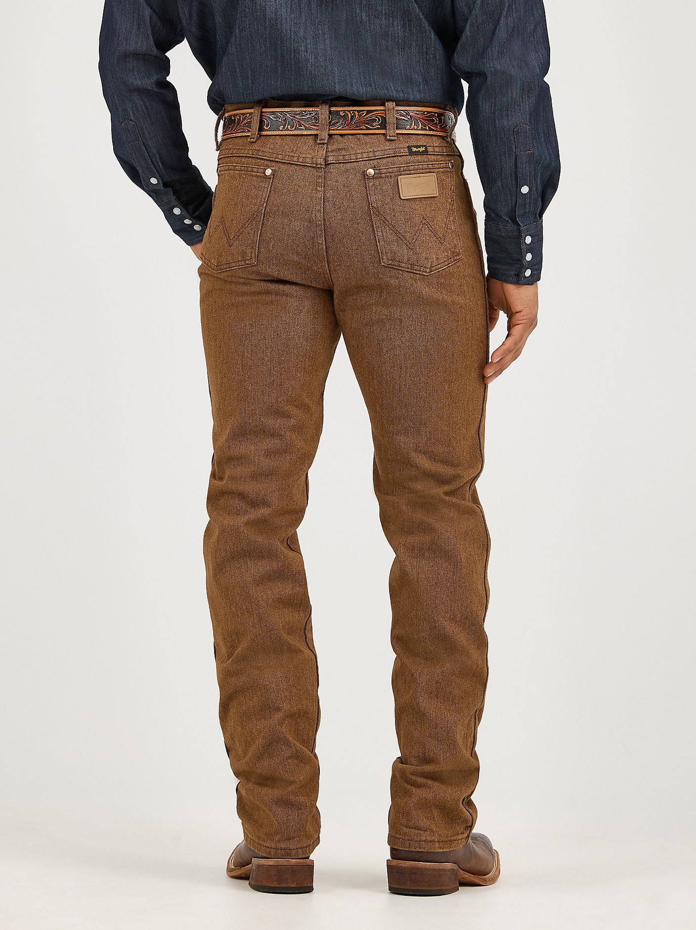 Wrangler Men's Cowboy Cut Slim Fit Jean 936BKW - Black Whiskey