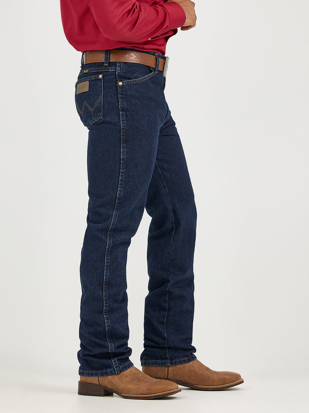 Wrangler Men's Cowboy Cut Slim Fit Jean 936DSD - Dark Stone