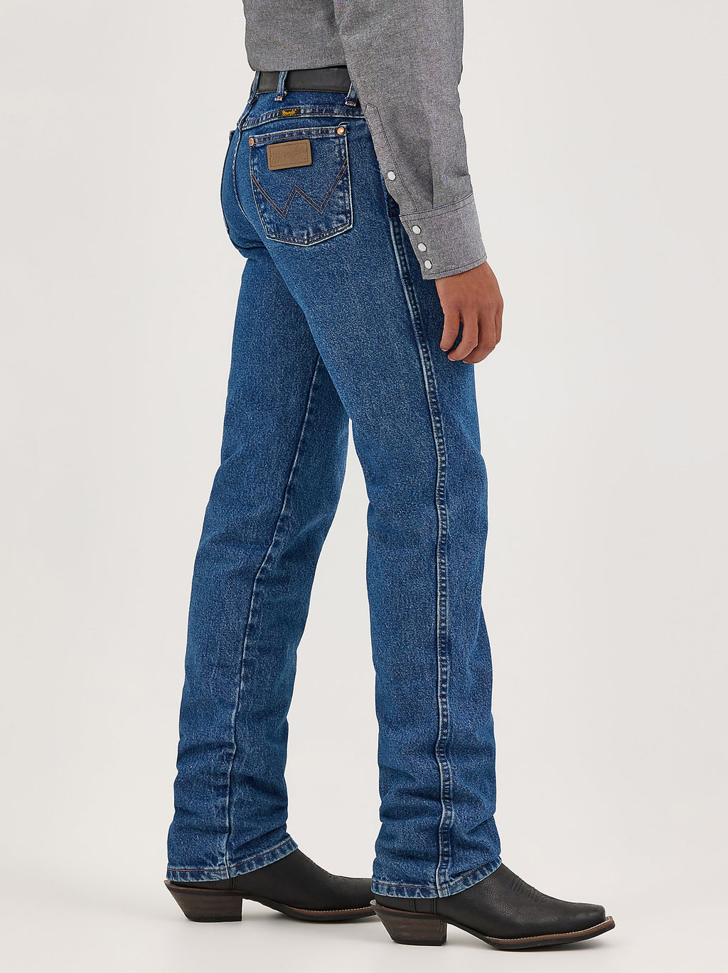 Wrangler Men's Cowboy Cut Slim Fit Jean 936GBK - Stonewashed