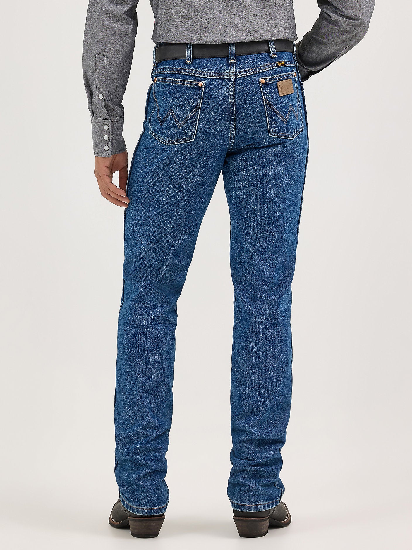 Wrangler Men's Cowboy Cut Slim Fit Jean 936GBK - Stonewashed