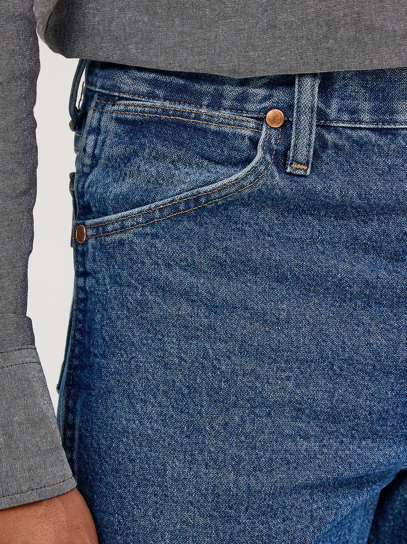 Wrangler Men's Cowboy Cut Slim Fit Jean 936GBK - Stonewashed