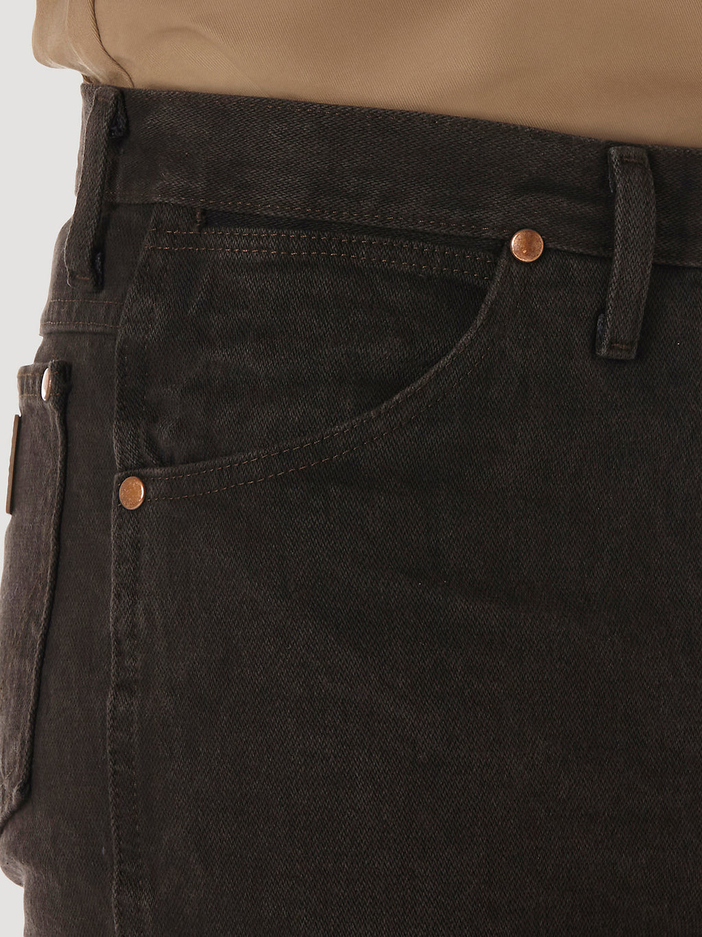 Wrangler Men's Cowboy Cut Slim Fit Jean 936KCL - Black Chocolate