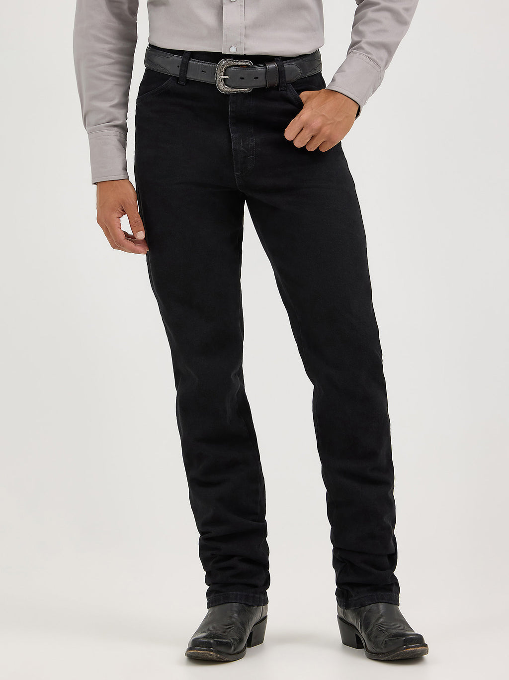 Wrangler Men's Cowboy Cut Slim Fit Jean  936WBK - Shadow Black