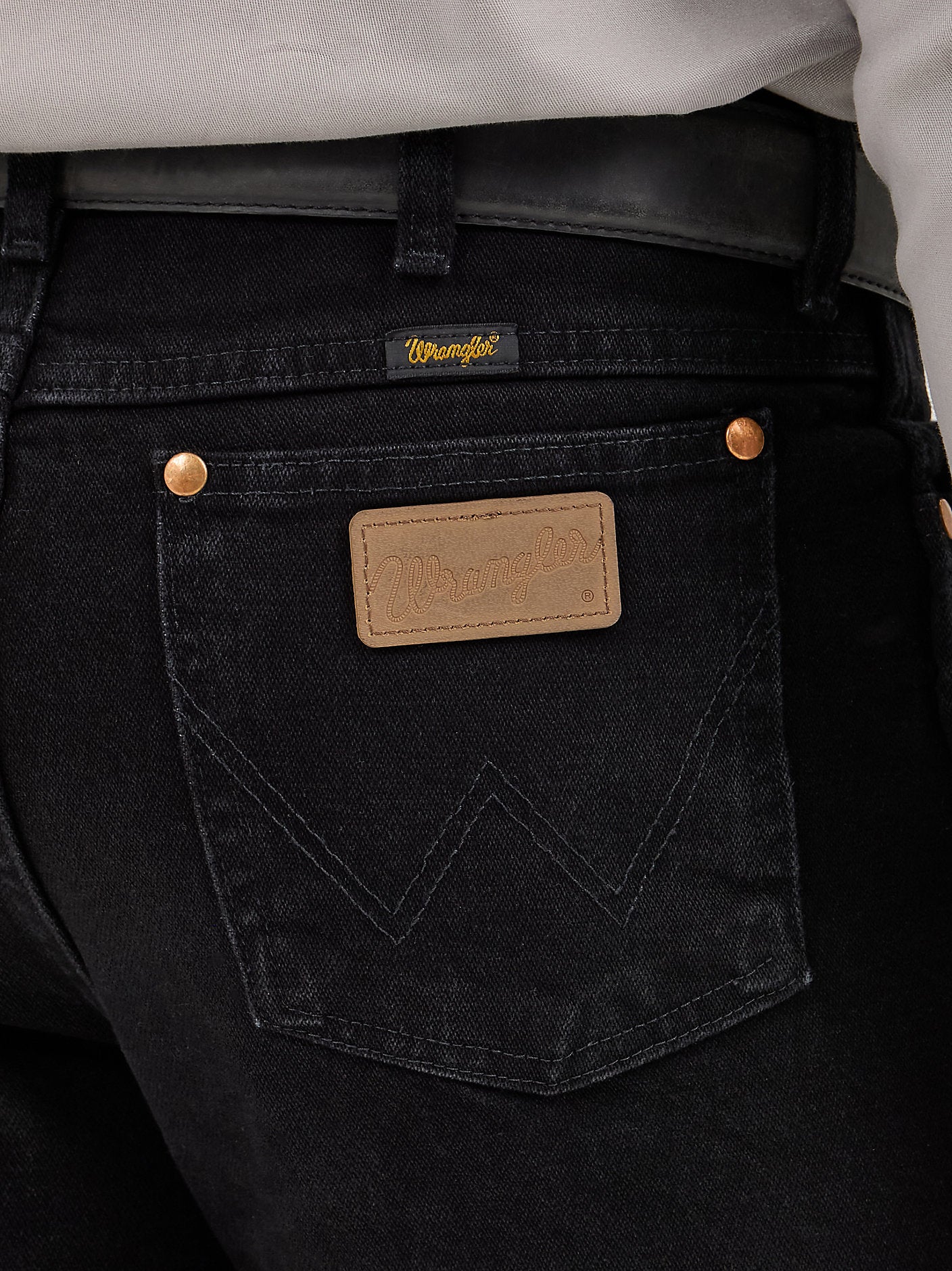 Wrangler Men's Cowboy Cut Slim Fit Jean  936WBK - Shadow Black