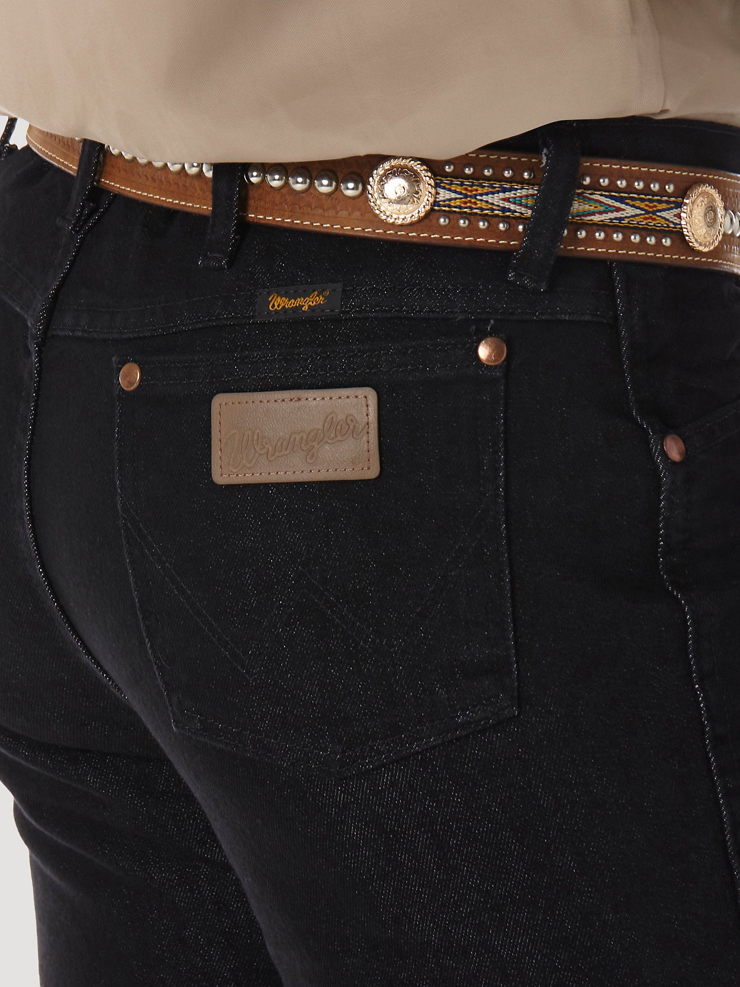 Wrangler Men's Cowboy Cut Stretch Slim Fit Jean 938BLK - Black