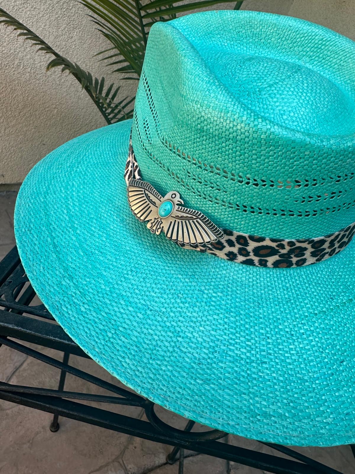 Charlie 1 Horse "Right Meow" Straw Hat
