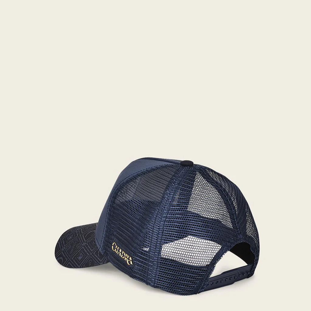 Cuadra Men's Lizard Inspiration Cap  - Blue