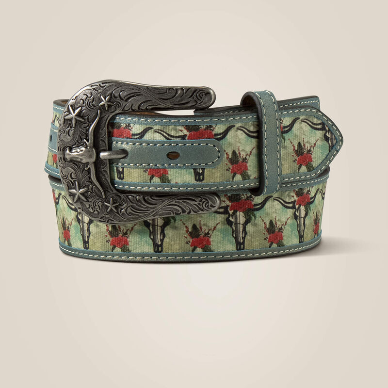 Ariat Women's Cruiser Skull Belt A1531433
