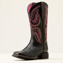 Load image into Gallery viewer, Ariat Women&#39;s Cattle Cat Stretchfit 10050920 - Black Deertan
