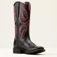 Load image into Gallery viewer, Ariat Women&#39;s Cattle Cat Stretchfit 10050920 - Black Deertan
