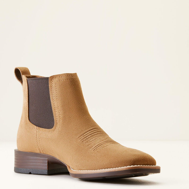 Ariat Men's Booker Ultra Wide Square Toe 51922 - Suede Dijon