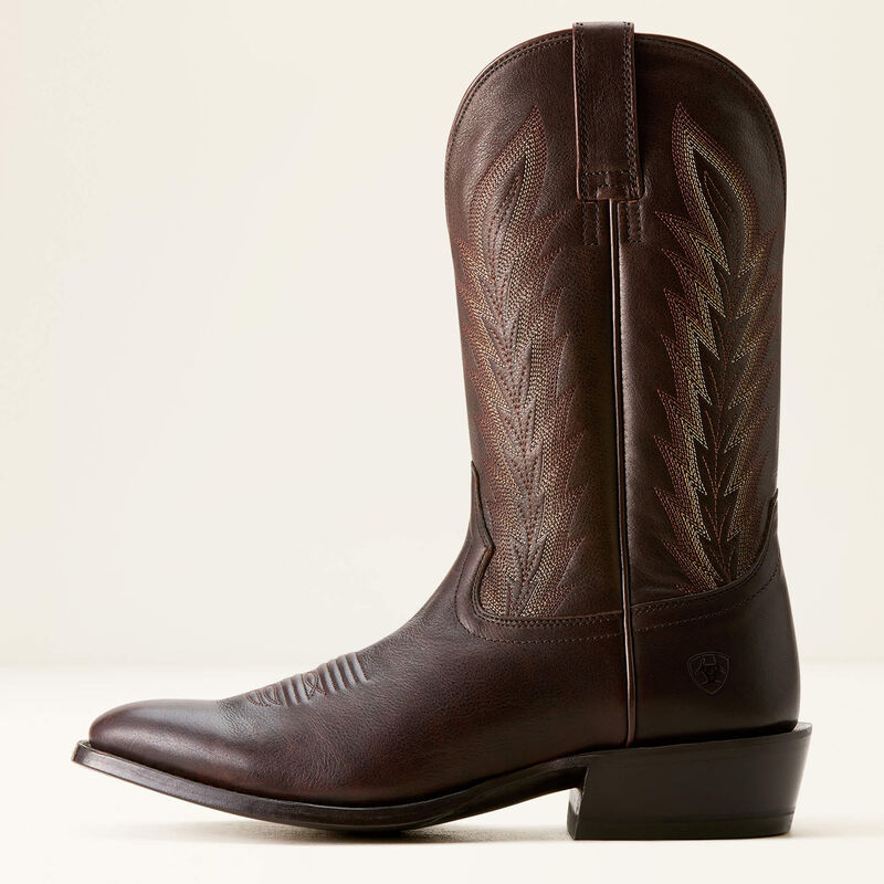 Ariat Men's Willie Western Boot 10053585 - Bittersweet Chocolate