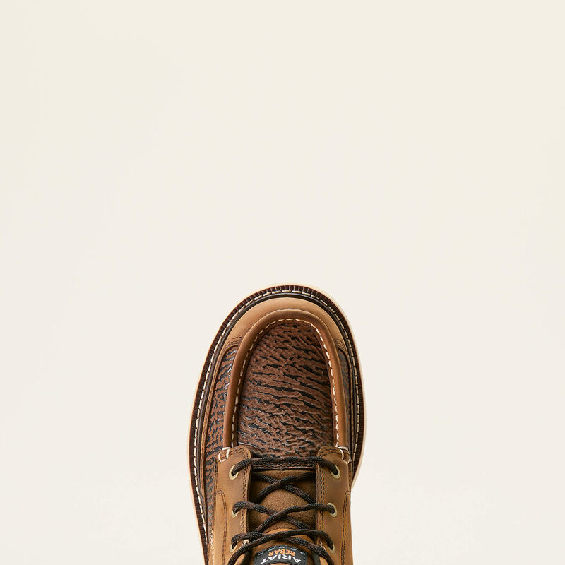 Ariat Men's Rebar Lift Chukka Work Boot 10053587 - Distressed Brown/Shark Skin Print