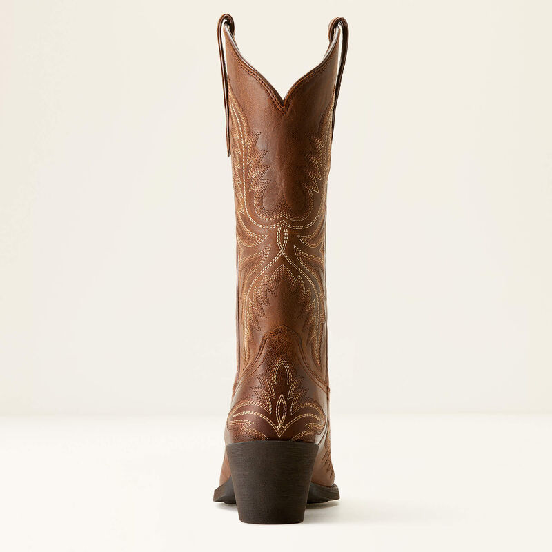 Ariat Women's Round Up Collins D Toe Western Boot 10053788 - Rafter Tan