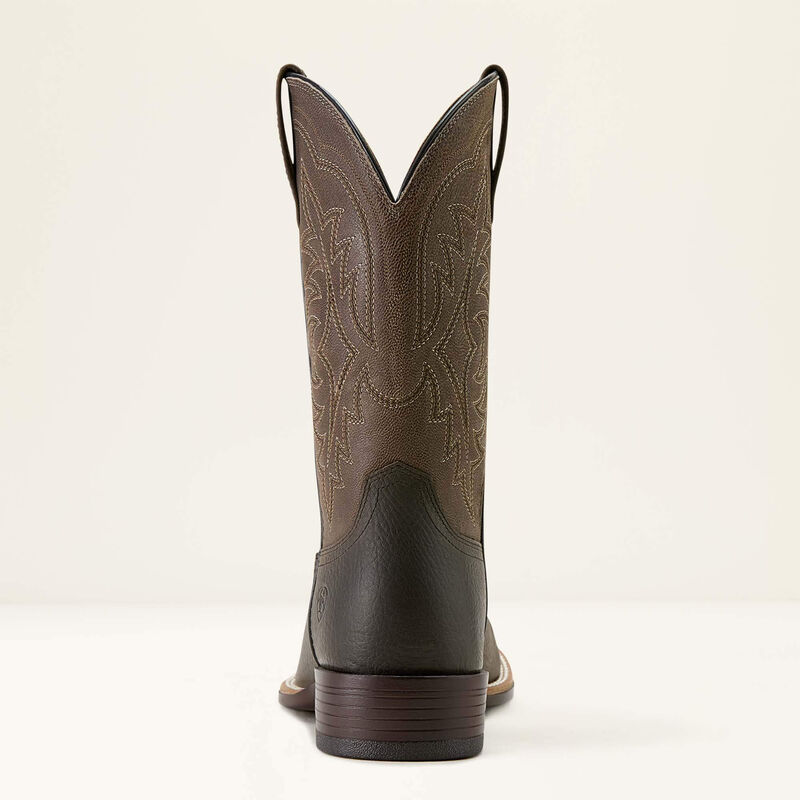 Ariat Men's Ryden Ultra Wide Square Toe Cowboy Boot 10063989 - Smokey Brown / Dusty Taupe