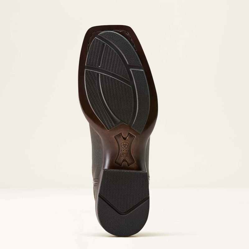 Ariat Men's Ryden Ultra Wide Square Toe Cowboy Boot 10063989 - Smokey Brown / Dusty Taupe