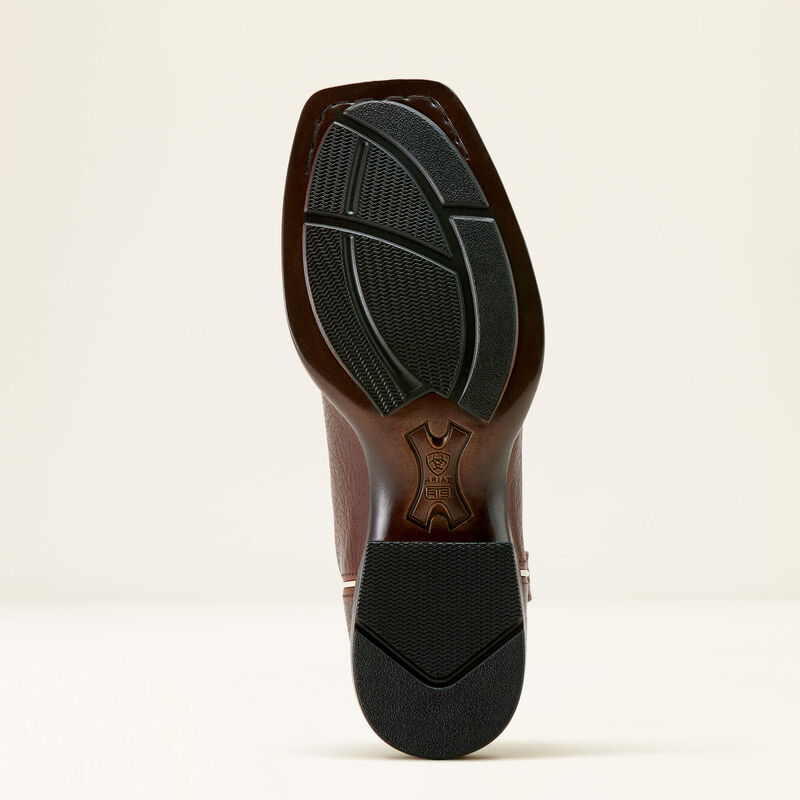 Ariat Men's Ryden Ultra Wide Square Toe Cowboy Boot 10063990 - Textured Oak