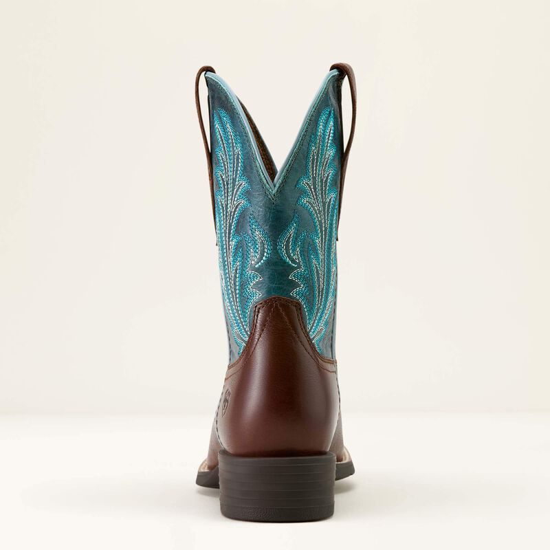 Ariat Women's Round Up Filly Wide Square Toe Western Boot 10064073