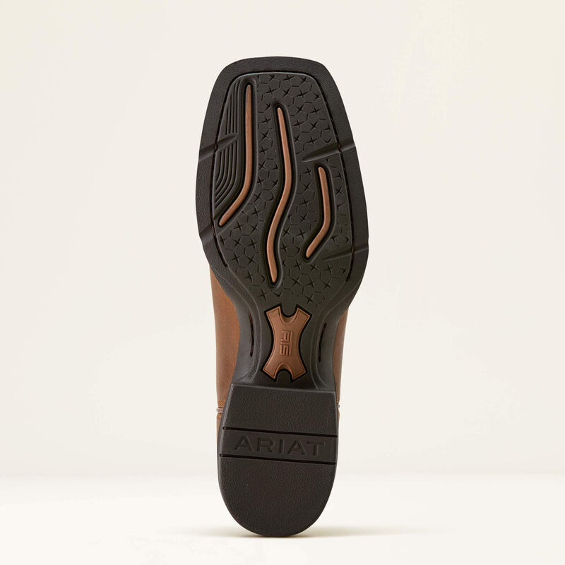 Ariat Women's Round Up Filly Wide Square Toe Western Boot 10064074 - Sorrel Crunch