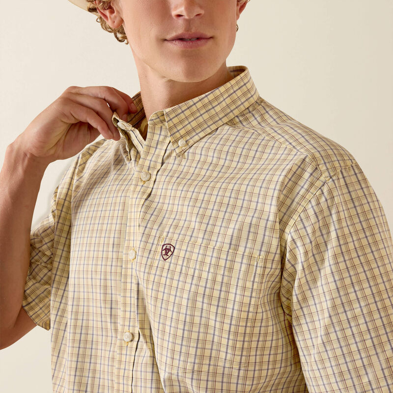 Ariat Men's Pro Series Preistly Classic Fit Shirt 10071578 - Sunlight Plaid