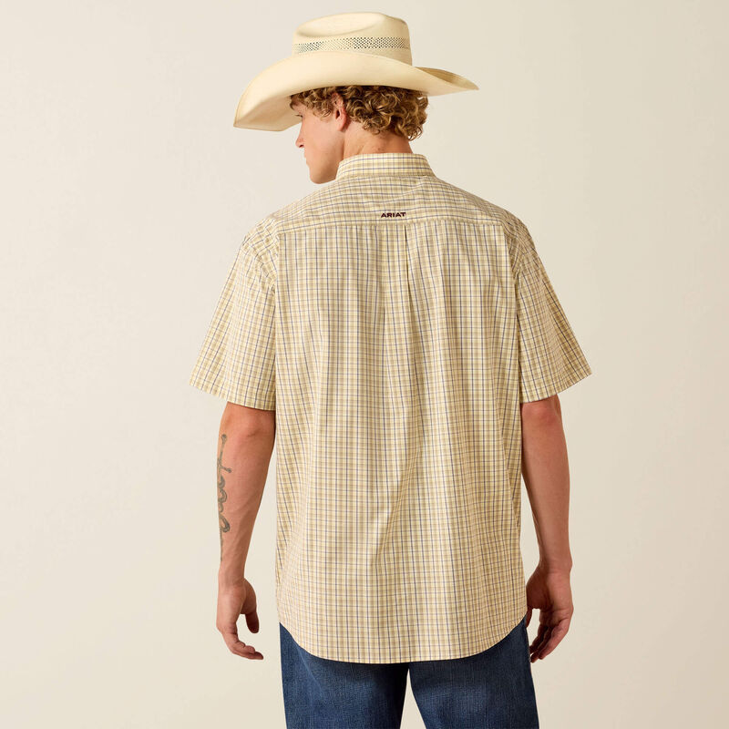 Ariat Men's Pro Series Preistly Classic Fit Shirt 10071578 - Sunlight Plaid