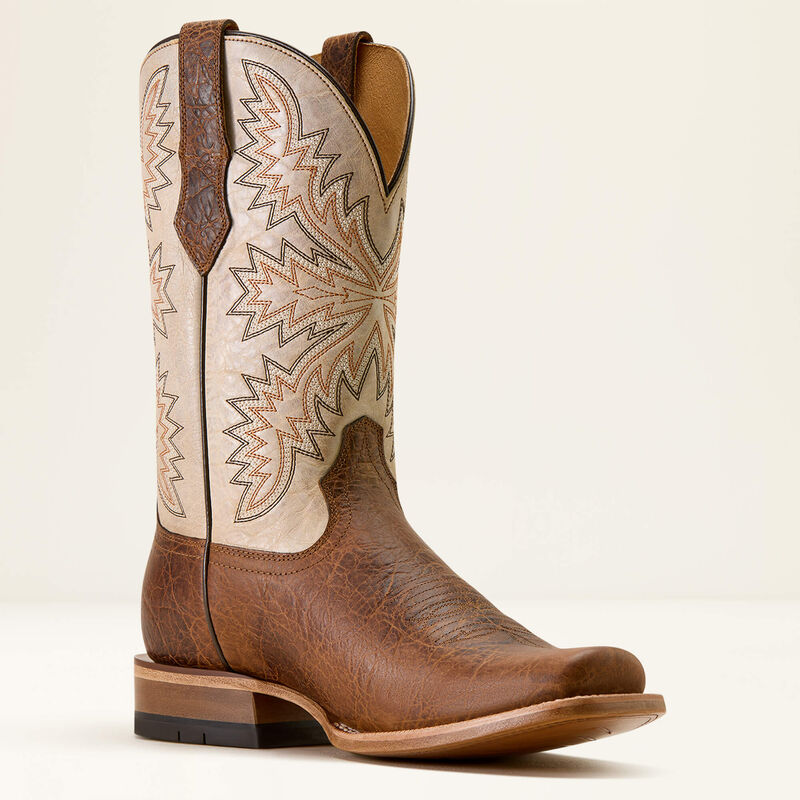 Ariat Men's South Fork Cutter Toe Cowboy Boot 10074242 - Sandstorm Cream