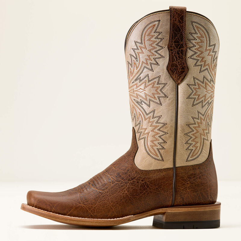 Ariat Men's South Fork Cutter Toe Cowboy Boot 10074242 - Sandstorm Cream
