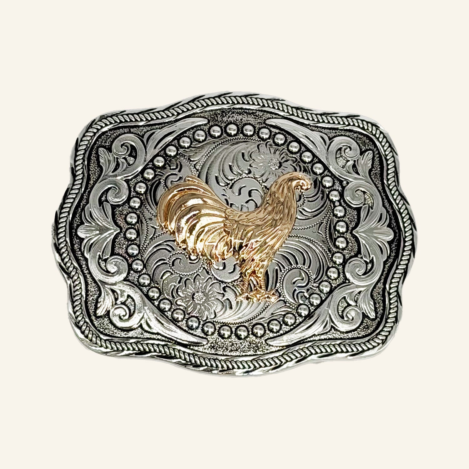 Gallo Rose Gold Cowboy Buckle CB11