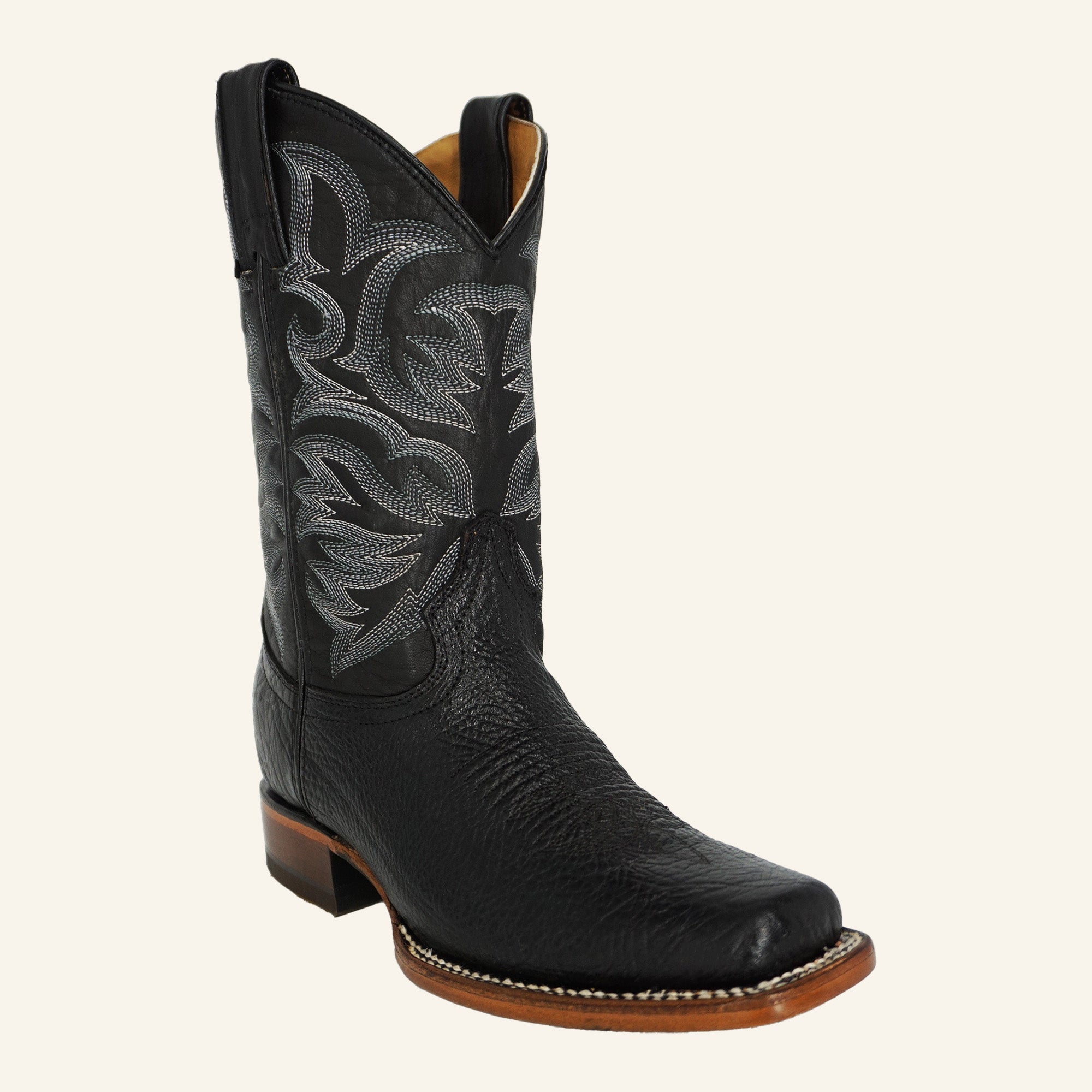 Cuatralba Men's Cowboy Boots 1101 - Shurken Negro