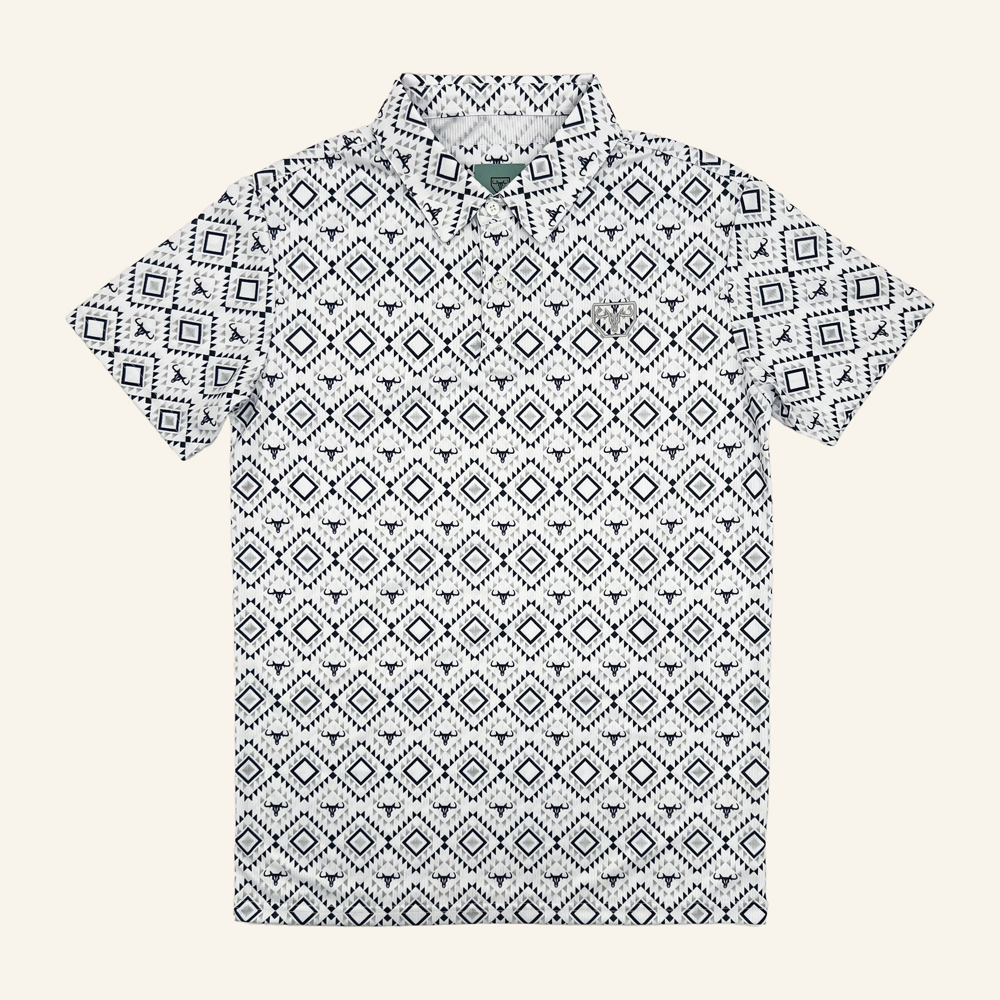 Platini Short Sleeve Polo 11022 - White