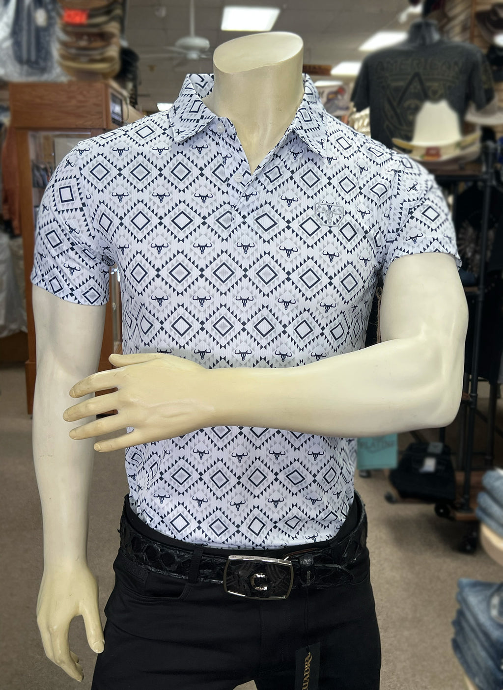 Platini Short Sleeve Polo 11022 - White