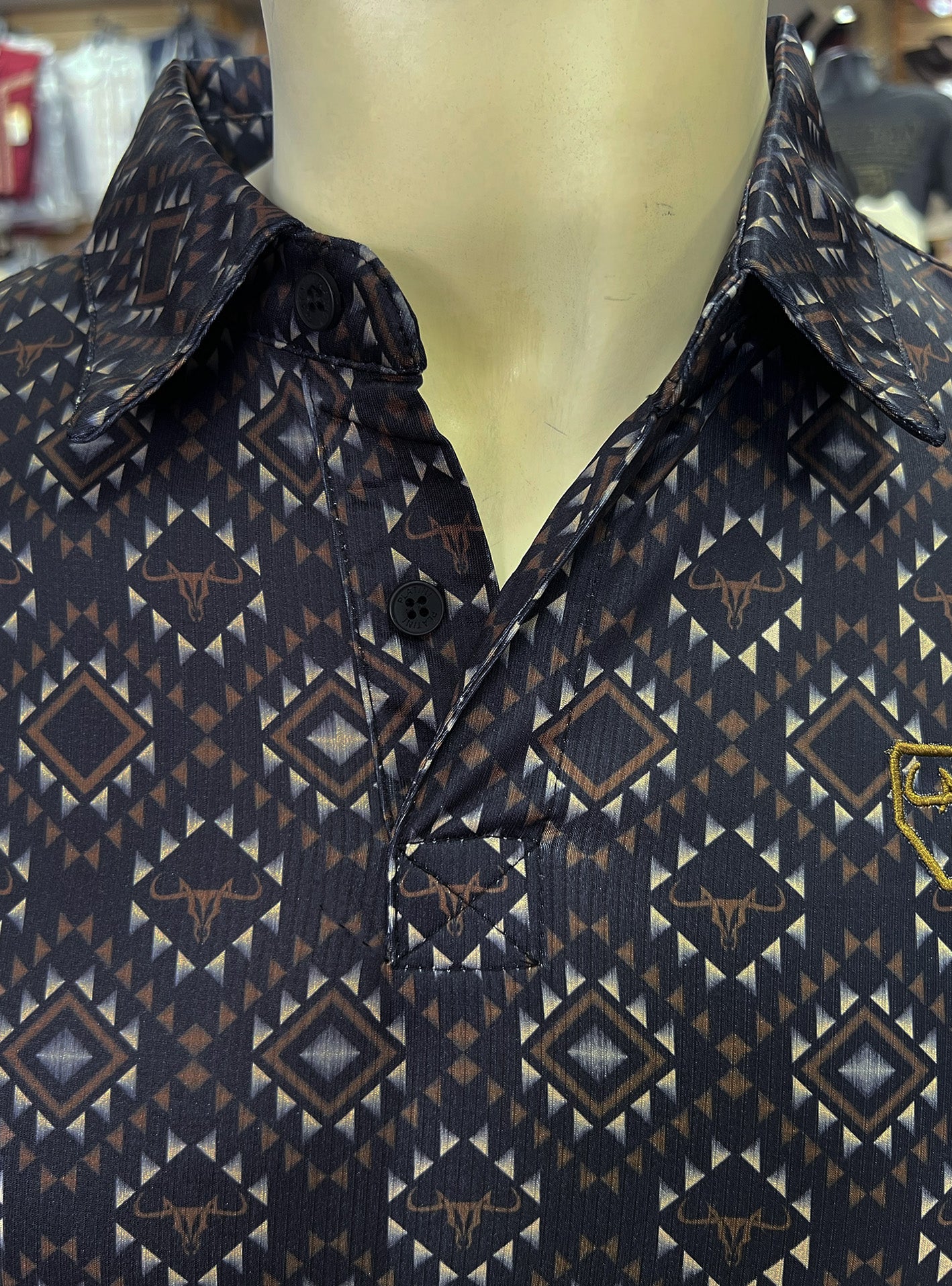 Platini Short Sleeve Polo 11023 - Black