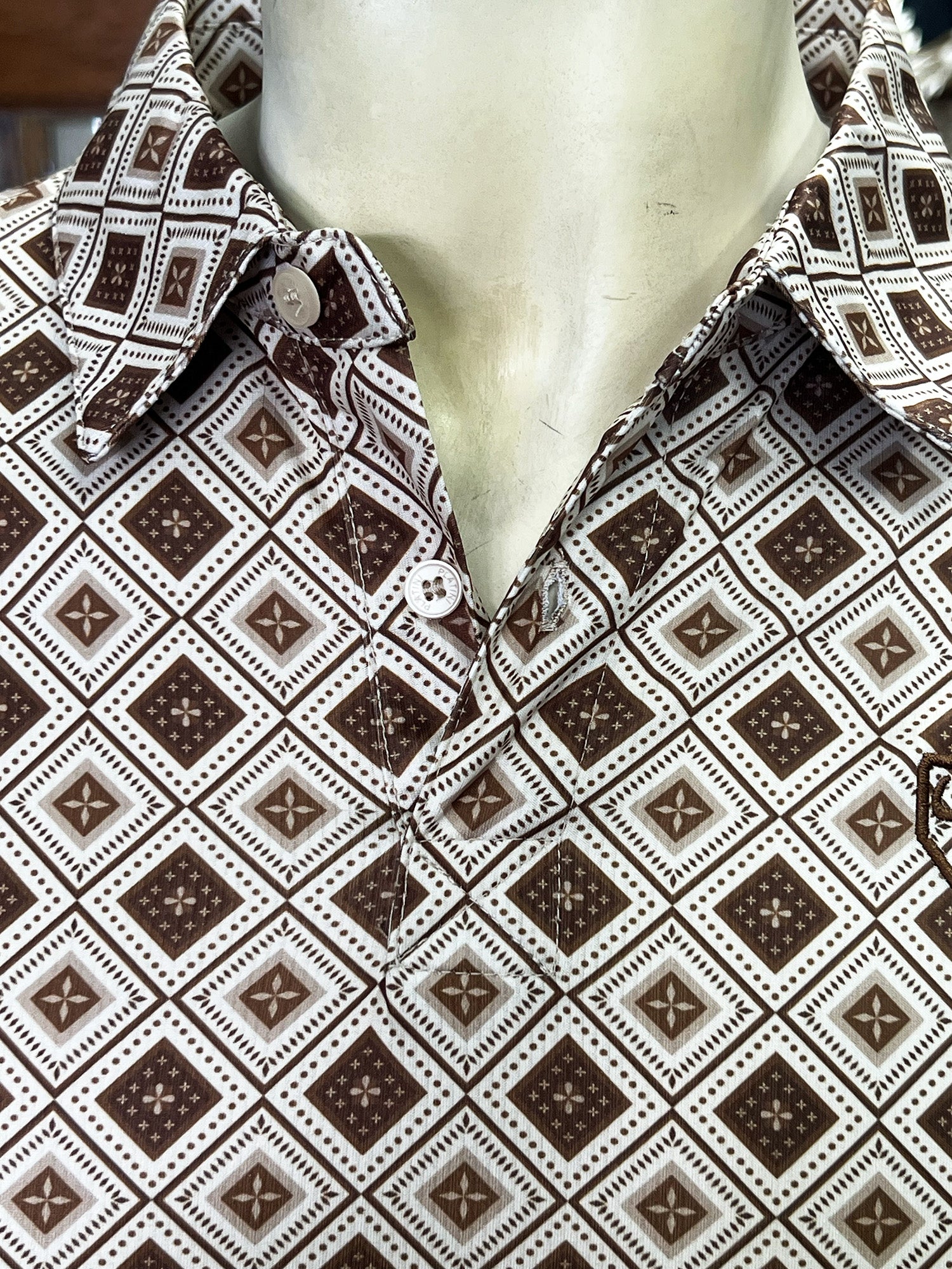 Platini Short Sleeve Polo 11033 - Beige