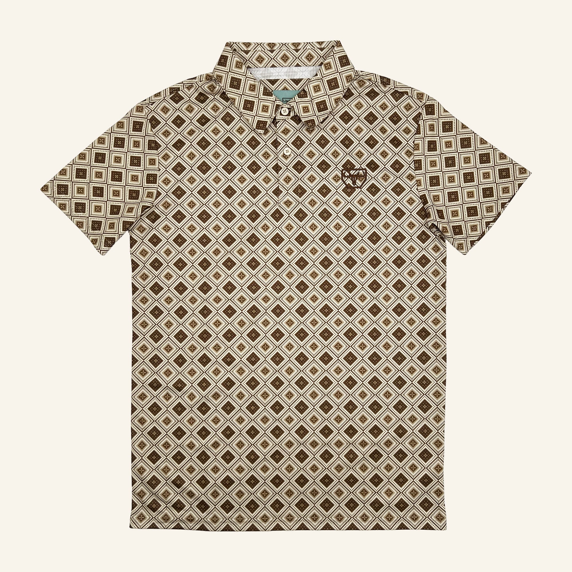 Platini Short Sleeve Polo 11033 - Beige