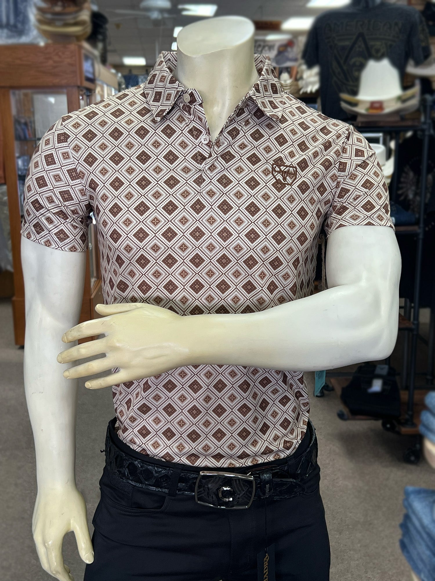 Platini Short Sleeve Polo 11033 - Beige