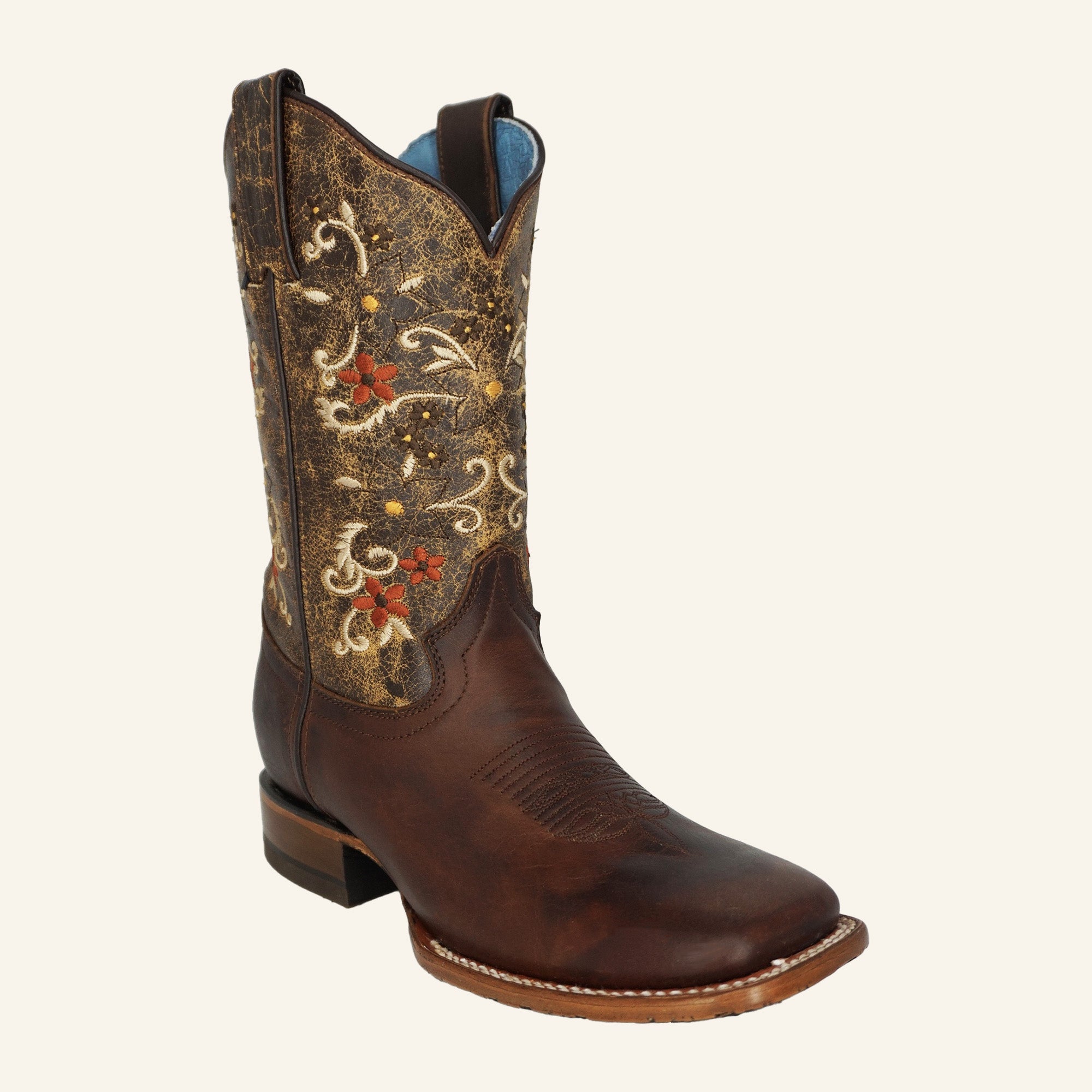 Cuatralba Women's Cowboy Boot 1105 - Buffalo Honey