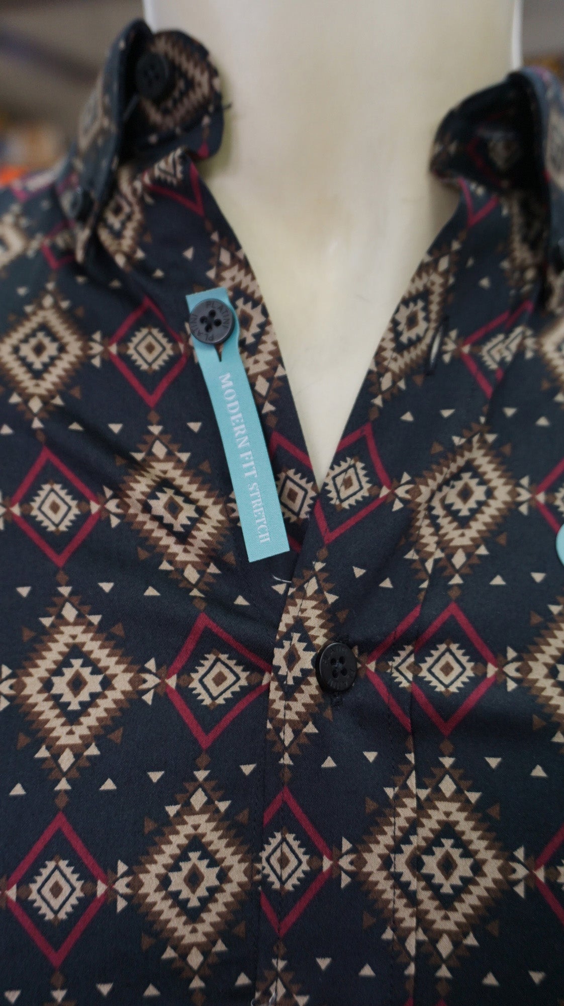 Platini Long Sleeve Shirt 11060 - Black