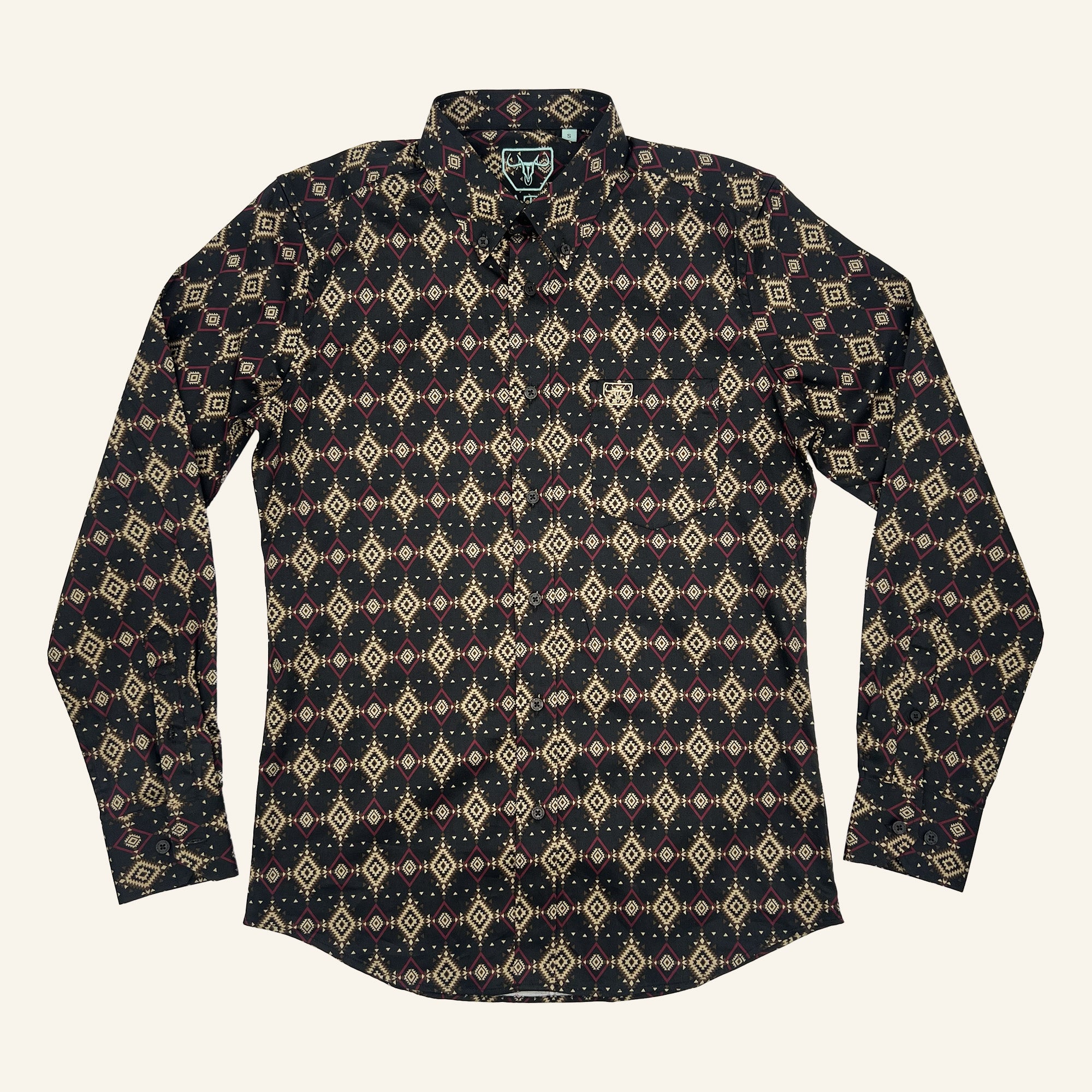 Platini Long Sleeve Shirt 11060 - Black