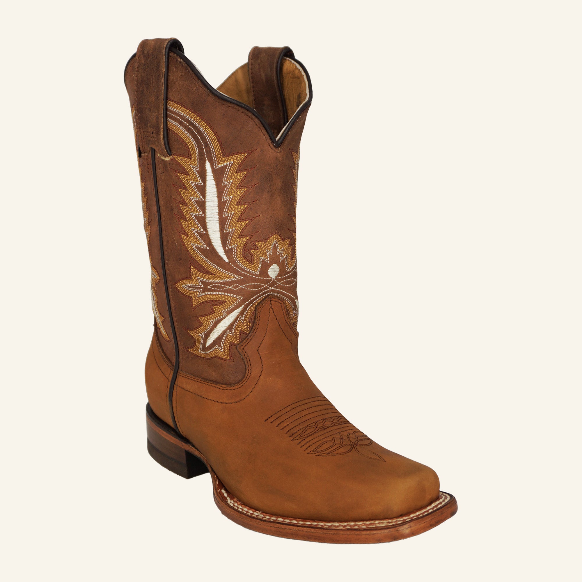 Cuatralba Women's Cowboy Boot 1107 - Crazy Honey