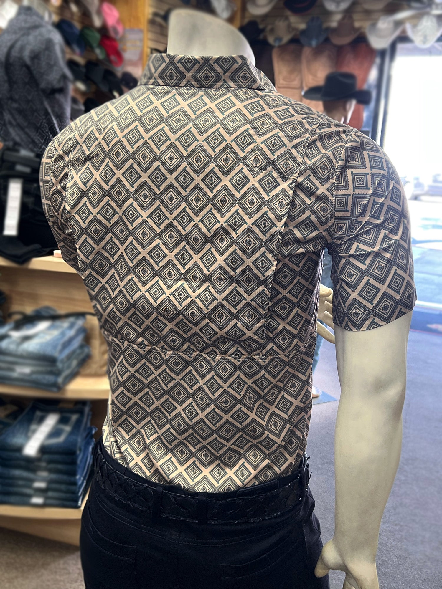 Platini Short Sleeve Shirt 11151 - Beige