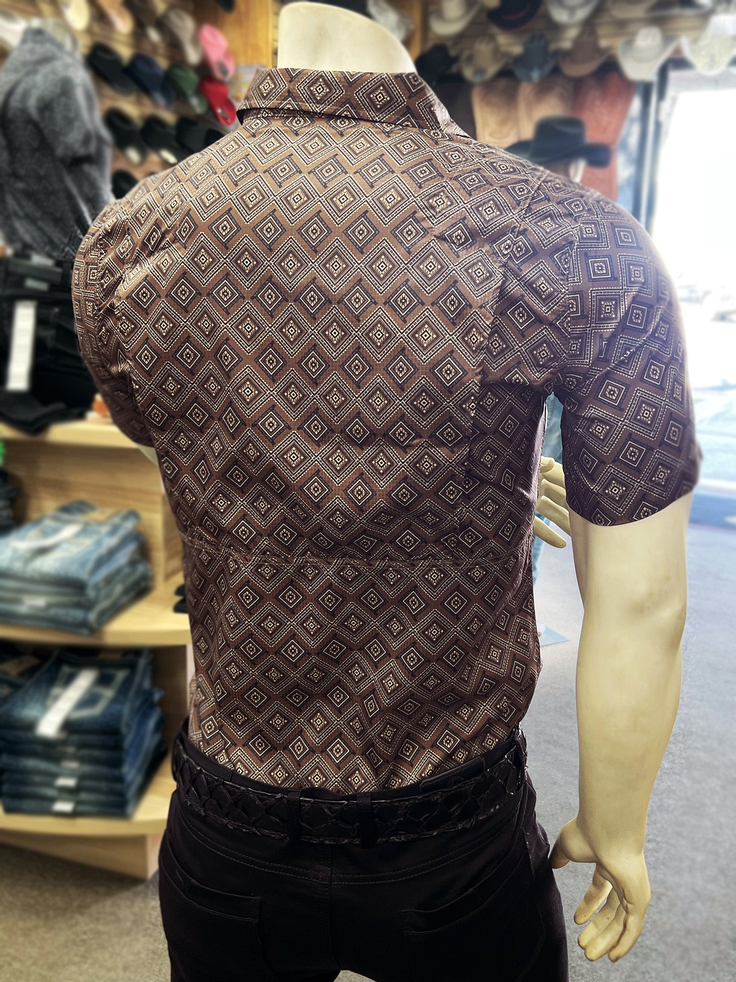 Platini Short Sleeve Shirt 11152 - Brown