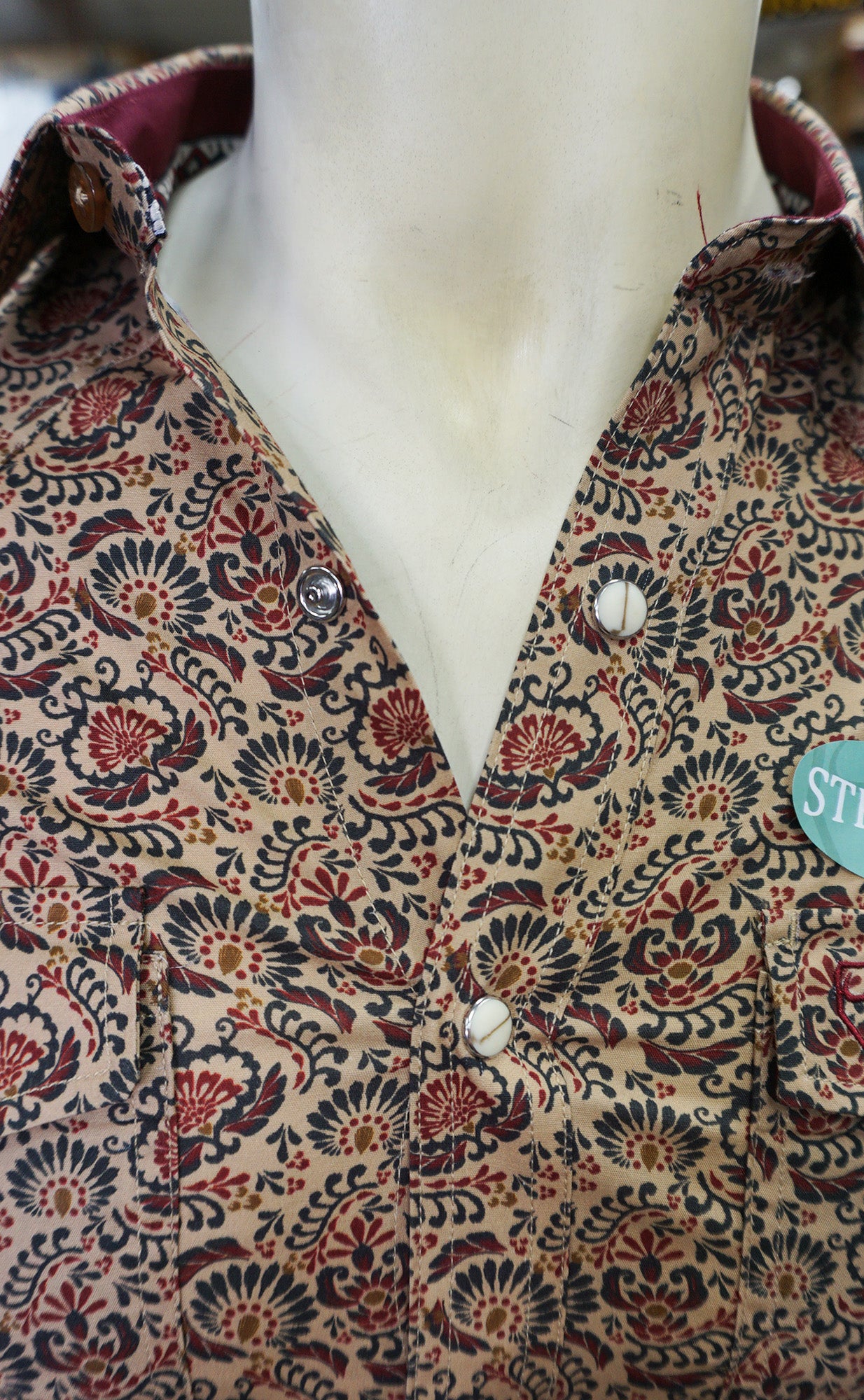 Platini Long Sleeve Shirt 11160 - Khaki