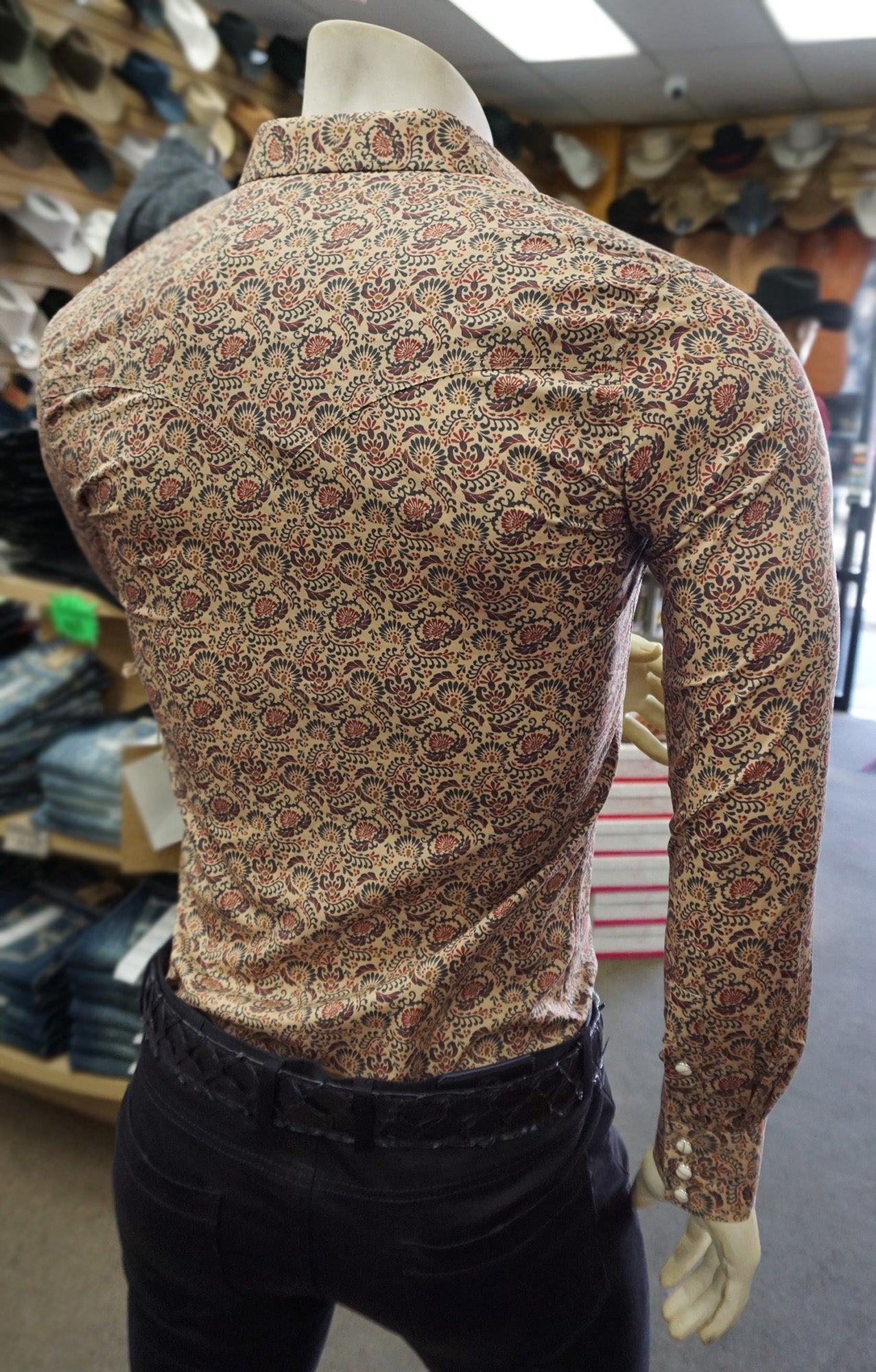 Platini Long Sleeve Shirt 11160 - Khaki