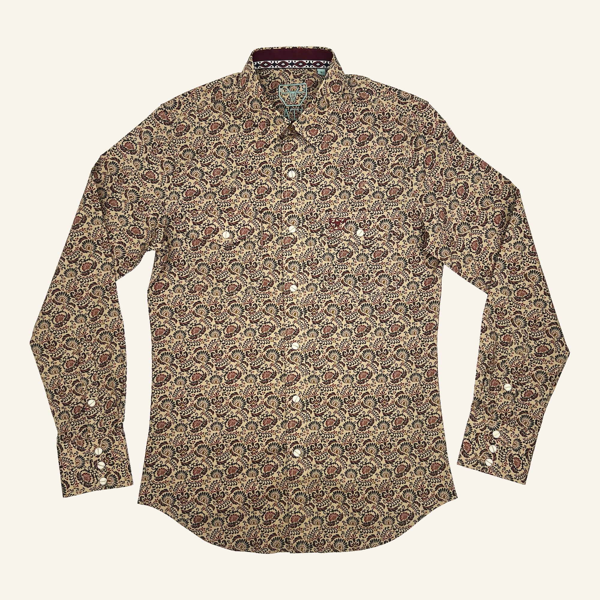 Platini Long Sleeve Shirt 11160 - Khaki